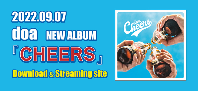 New Album「CHEERS」発売決定！！